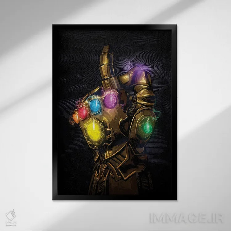 تابلو نابودی اثر نیکیتا آباکوموف - نمای قابدار مشکی