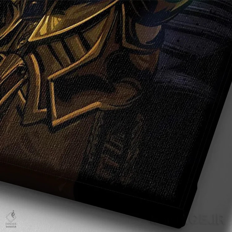 تابلو نابودی اثر نیکیتا آباکوموف - نمای نزدیک بافت بوم