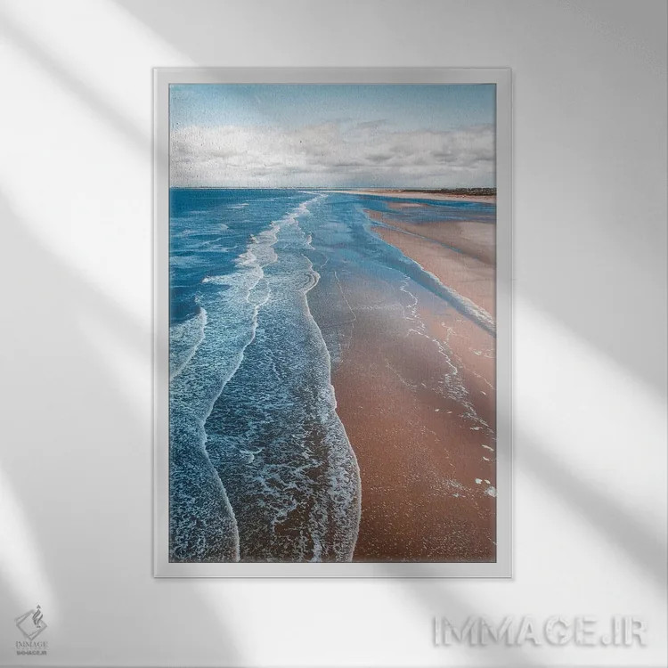 تابلو طبیعت LVII (شماره) اثر نیکیتا آباکوموف - نمای قابدار سفید