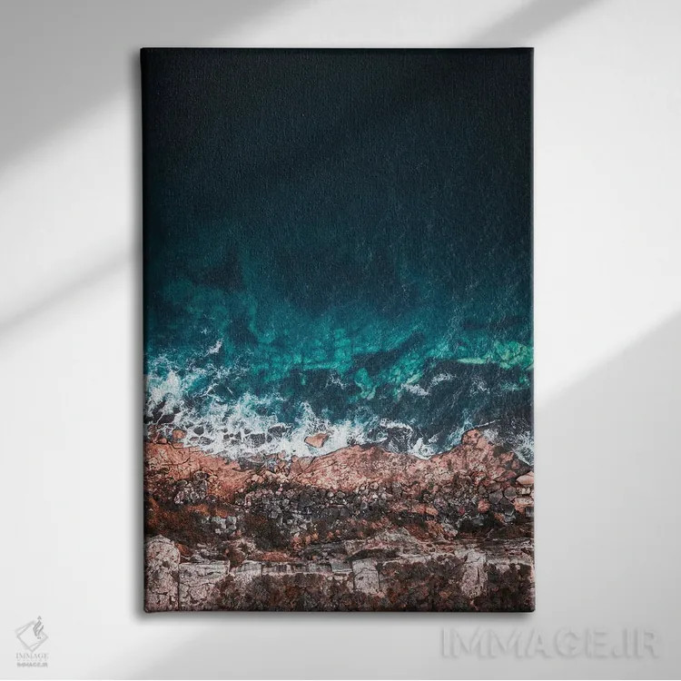 تابلو طبیعت LXVIII (شماره) اثر نیکیتا آباکوموف - نمای روبهرو روی دیوار