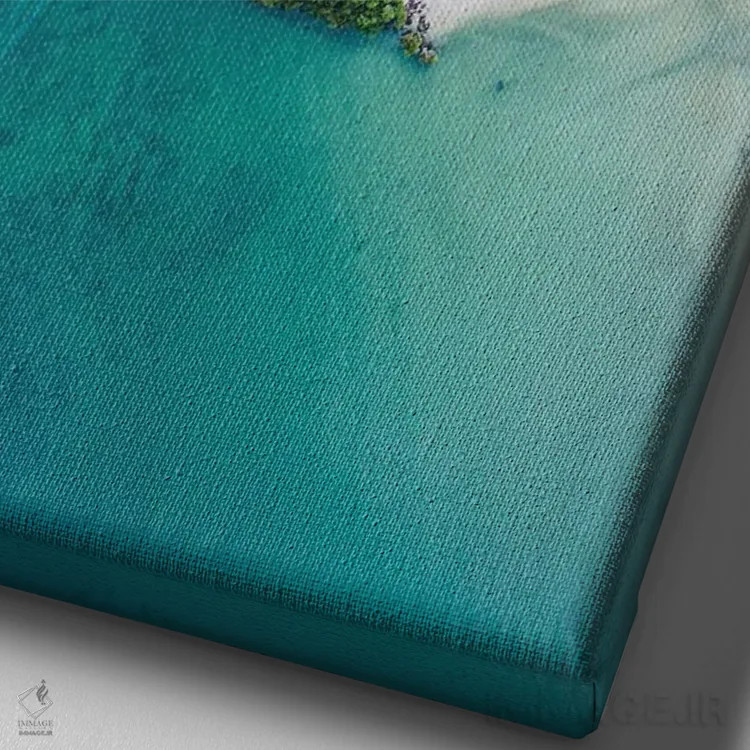 تابلو طبیعت LXX (شماره) اثر نیکیتا آباکوموف - نمای نزدیک بافت بوم