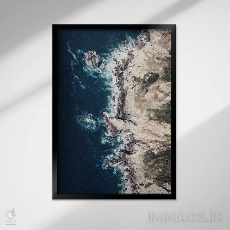 تابلو طبیعت LI (شماره) اثر نیکیتا آباکوموف - نمای قابدار مشکی