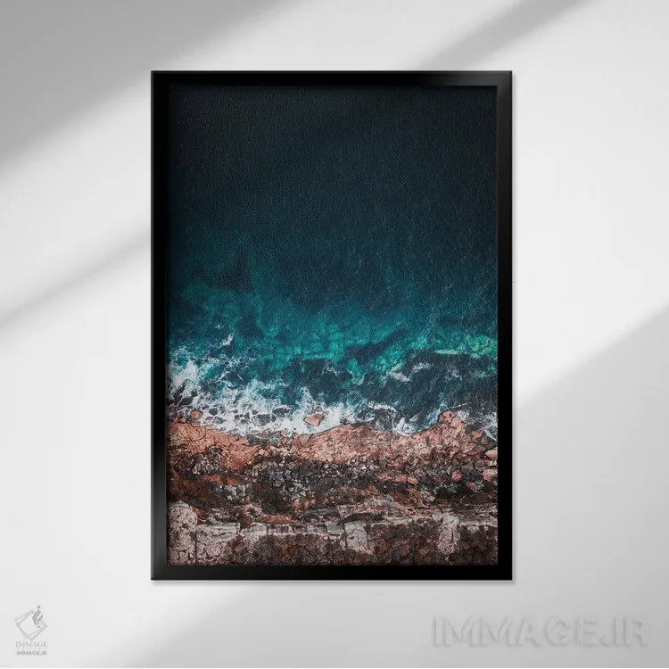 تابلو طبیعت LXVIII (شماره) اثر نیکیتا آباکوموف - نمای قابدار مشکی