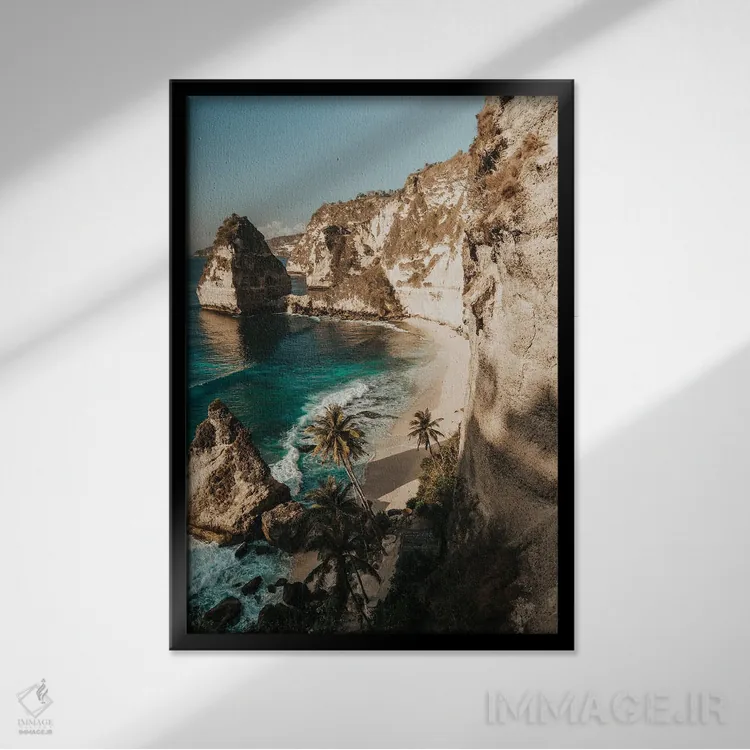 تابلو طبیعت XCIV (شماره) اثر نیکیتا آباکوموف - نمای قابدار مشکی