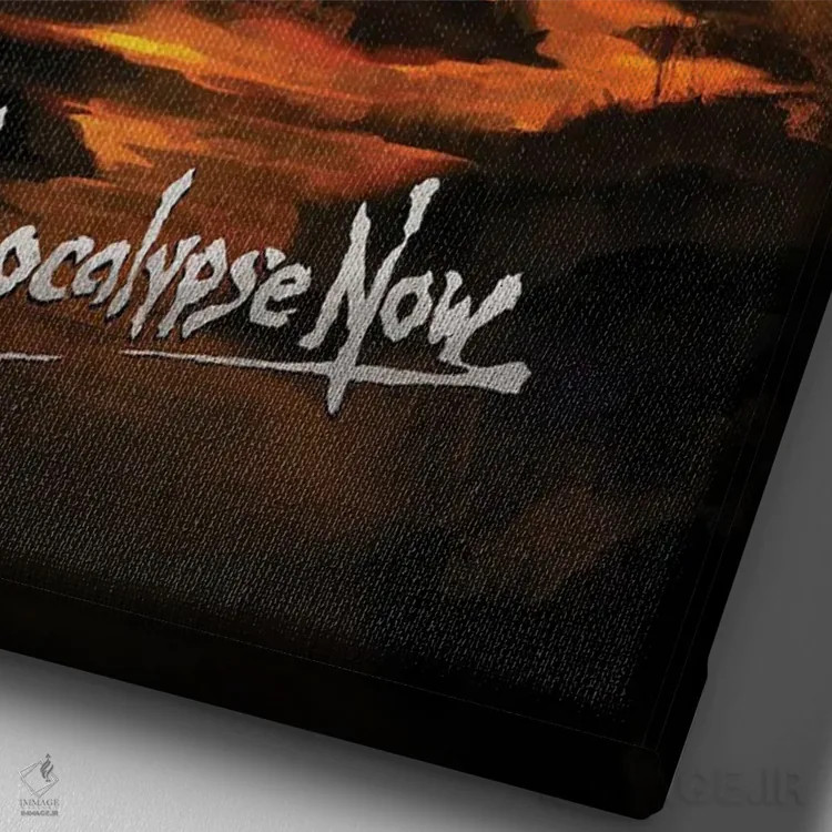 تابلو اینک آخرالزمان (فیلم) اثر نیکیتا آباکوموف - نمای نزدیک بافت بوم