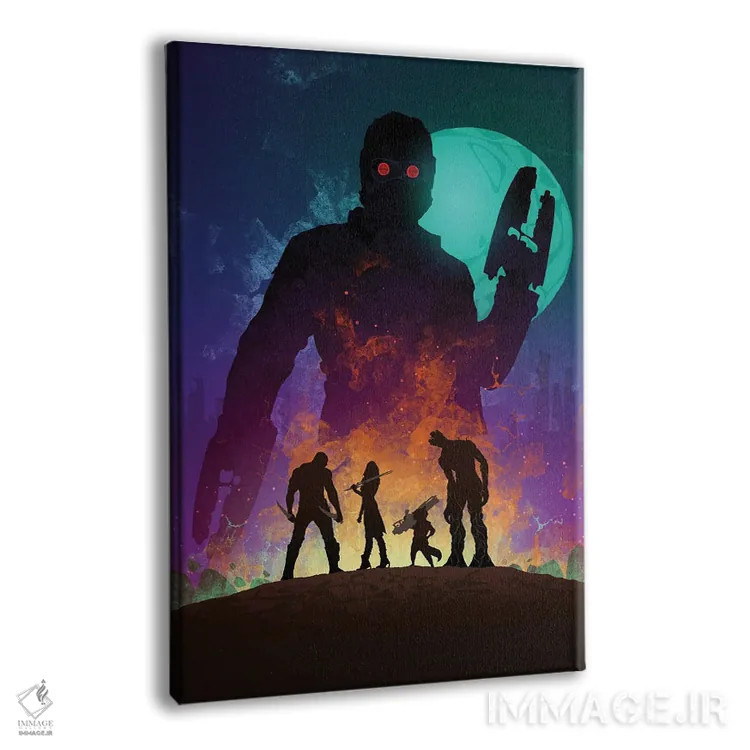 تابلو نگهبانان کهکشان اثر نیکیتا آباکوموف - نمای پرسپکتیو محصول