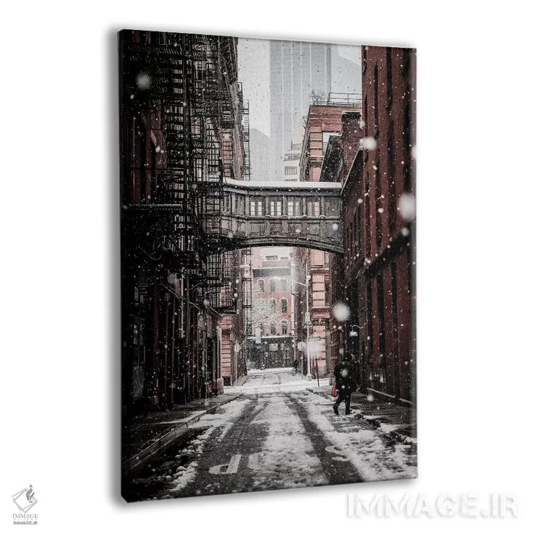 تابلو نیویورک هفدهم اثر نیکیتا آباکوموف - نمای پرسپکتیو محصول