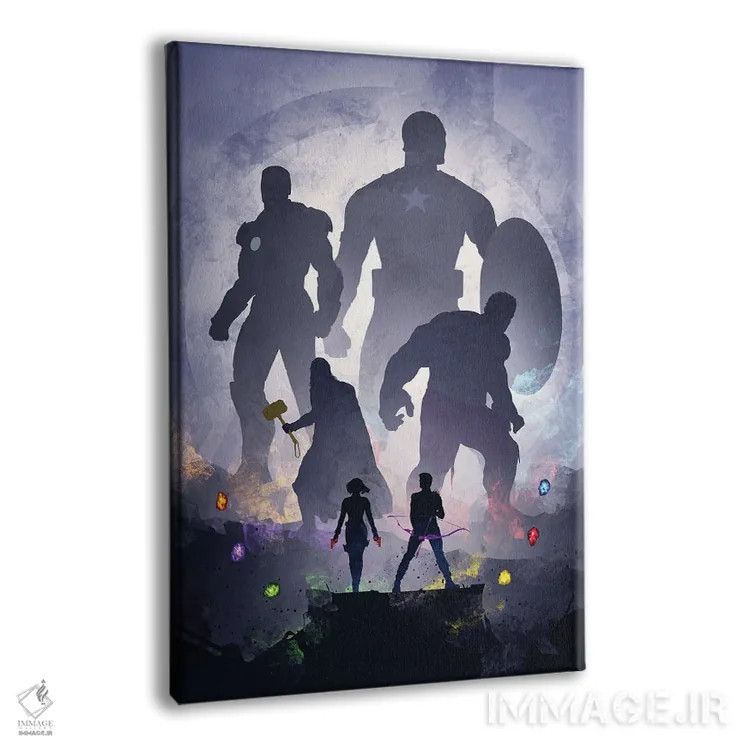 تابلو انتقامجویان اثر نیکیتا آباکوموف - نمای پرسپکتیو محصول