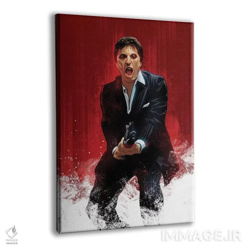 تابلو صورت زخمی (فیلم) اثر نیکیتا آباکوموف - نمای پرسپکتیو محصول