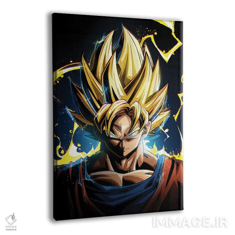 تابلو گوکو سوپر سایان (انیمه) اثر نیکیتا آباکوموف - نمای پرسپکتیو محصول