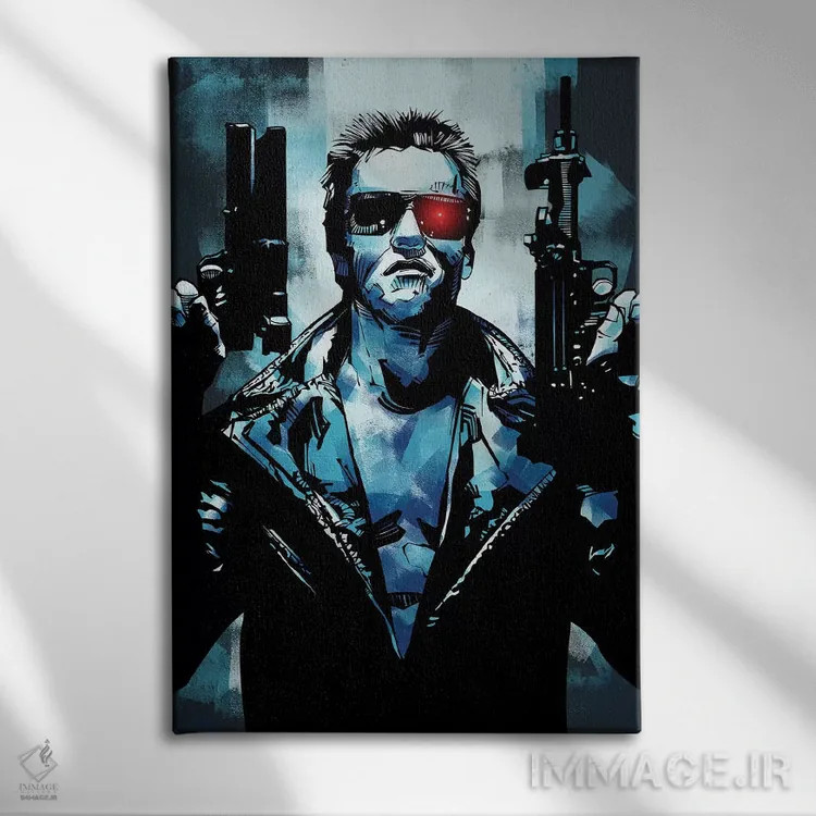 تابلو نابودگر ۳ (فیلم) اثر نیکیتا آباکوموف - نمای روبهرو روی دیوار