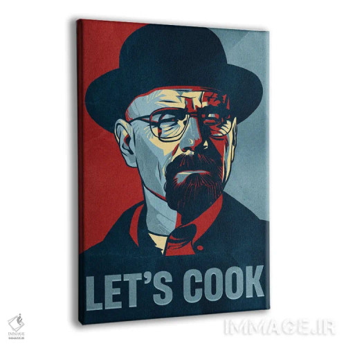 تابلو برکینگ بد: هایزنبرگ آشپز (فیلم یا سریال) اثر نیکیتا آباکوموف - نمای پرسپکتیو محصول