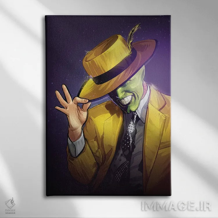 تابلو ماسک (فیلم) اثر نیکیتا آباکوموف - نمای روبهرو روی دیوار