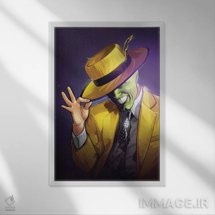 تابلو ماسک (فیلم) اثر نیکیتا آباکوموف - نمای قابدار سفید