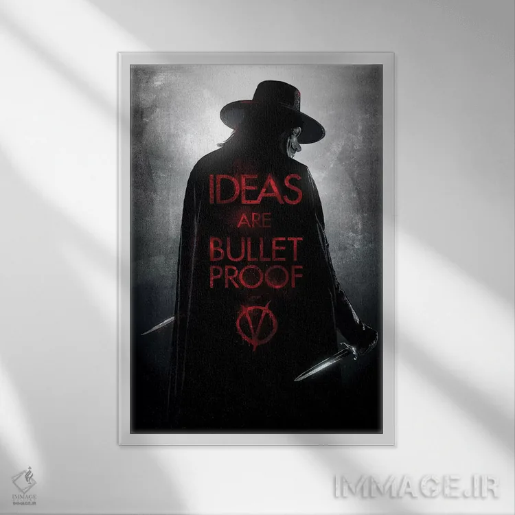 تابلو وی فور وندتا (فیلم) اثر نیکیتا آباکوموف - نمای قابدار سفید