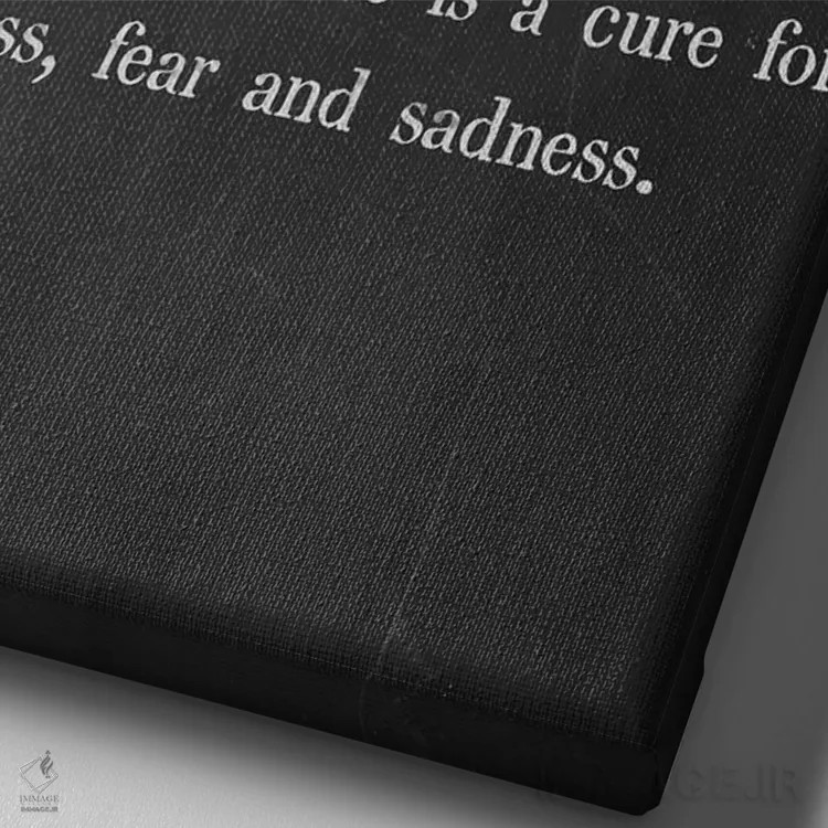 تابلو سخنان نویسنده ۱۰ اثر نیکیتا آباکوموف - نمای نزدیک بافت بوم