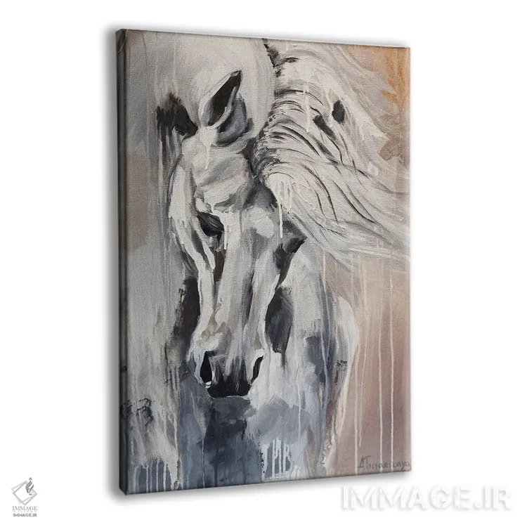 تابلو آزادی اسب اثر آلیاکساندرا تسسارسکایا - نمای پرسپکتیو محصول