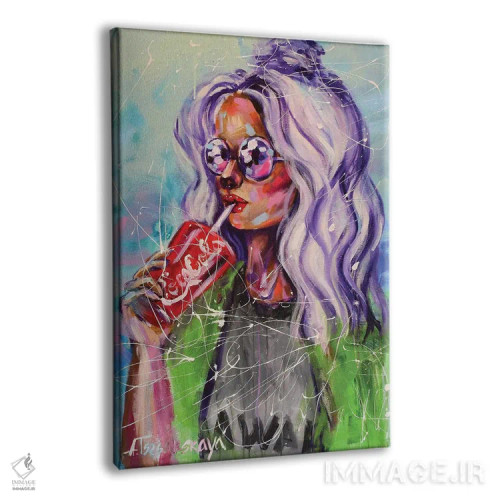 تابلو کوکاکولا اثر آلیاکساندرا تسسارسکایا - نمای پرسپکتیو محصول