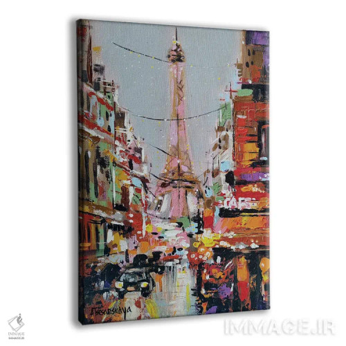 تابلو پاریس (فرانسه) اثر آلیاکساندرا تسسارسکایا - نمای پرسپکتیو محصول