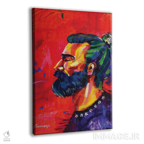 تابلو عشق آزاد اثر آلیاکساندرا تسسارسکایا - نمای پرسپکتیو محصول