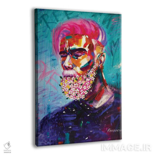 تابلو عشق آزاد ۲ اثر آلیاکساندرا تسسارسکایا - نمای پرسپکتیو محصول