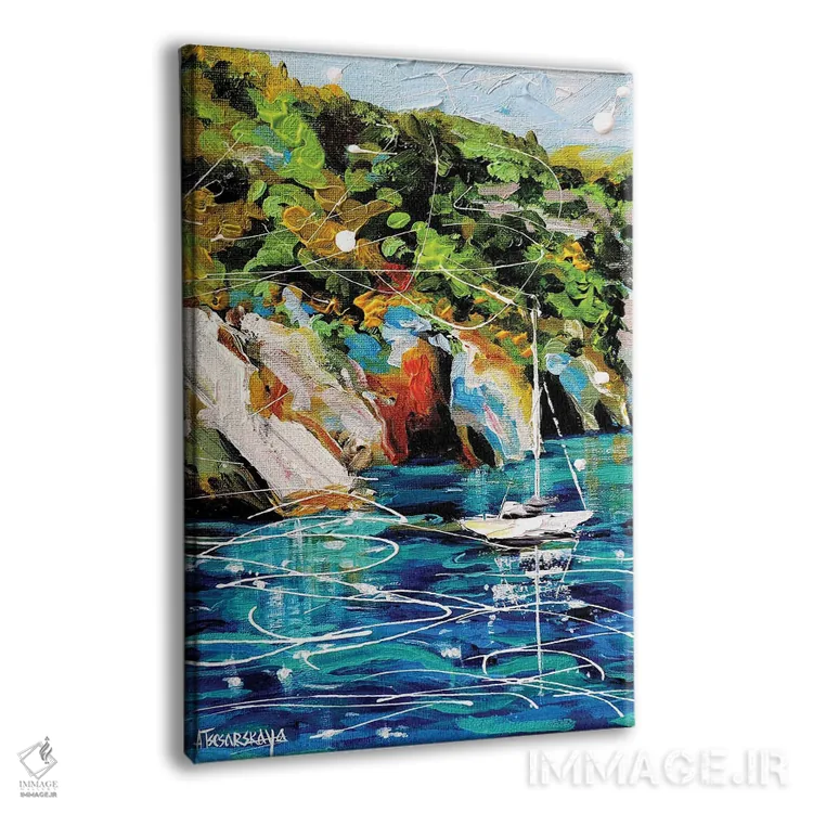تابلو تابستان اثر آلیاکساندرا تسسارسکایا - نمای پرسپکتیو محصول