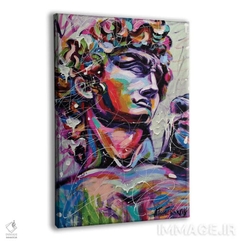 تابلو داوود اثر میکلآنژ اثر آلیاکساندرا تسسارسکایا - نمای پرسپکتیو محصول