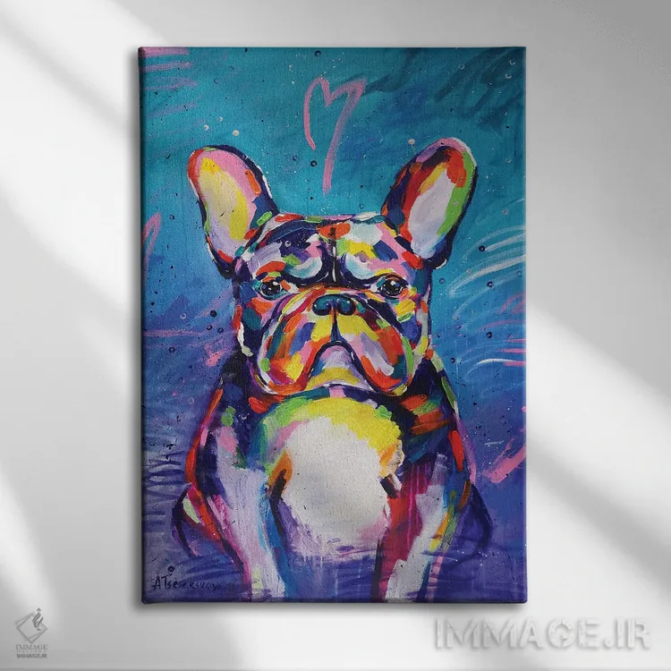 تابلو دوستداشتنی اثر آلیاکساندرا تسسارسکایا - نمای روبهرو روی دیوار