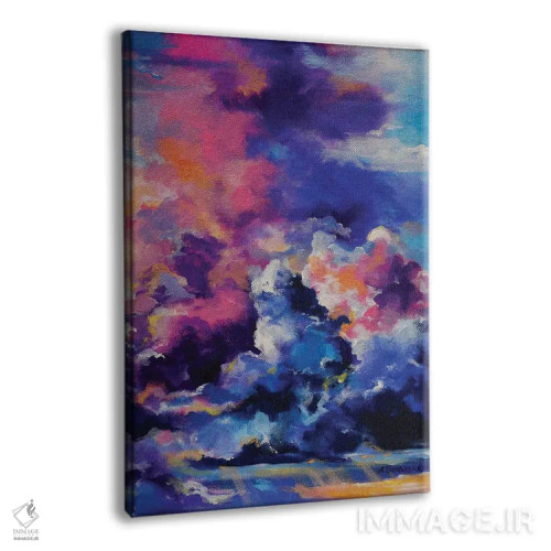 تابلو آسمان ارغوانی اثر آلیاکساندرا تسسارسکایا - نمای پرسپکتیو محصول
