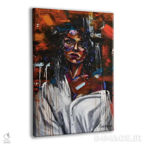 تابلو پیراهن سفید اثر آلیاکساندرا تسسارسکایا - نمای پرسپکتیو محصول