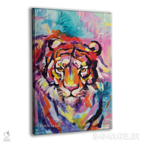 تابلو ببر اثر آلیاکساندرا تسسارسکایا - نمای پرسپکتیو محصول