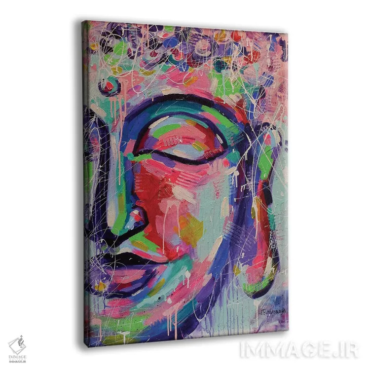 تابلو بودا اثر آلیاکساندرا تسسارسکایا - نمای پرسپکتیو محصول