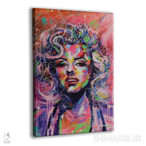 تابلو مرلین مونرو اثر آلیاکساندرا تسسارسکایا - نمای پرسپکتیو محصول