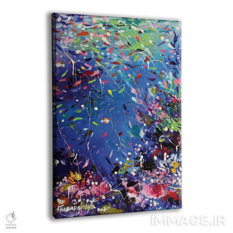 تابلو زیر آب اثر آلیاکساندرا تسسارسکایا - نمای پرسپکتیو محصول