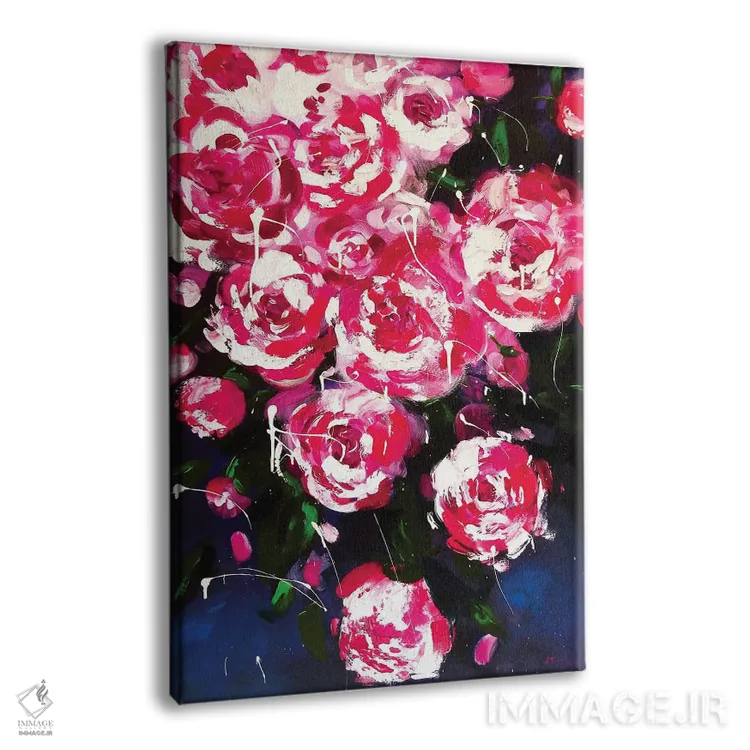 تابلو پیونیها اثر آلیاکساندرا تسسارسکایا - نمای پرسپکتیو محصول