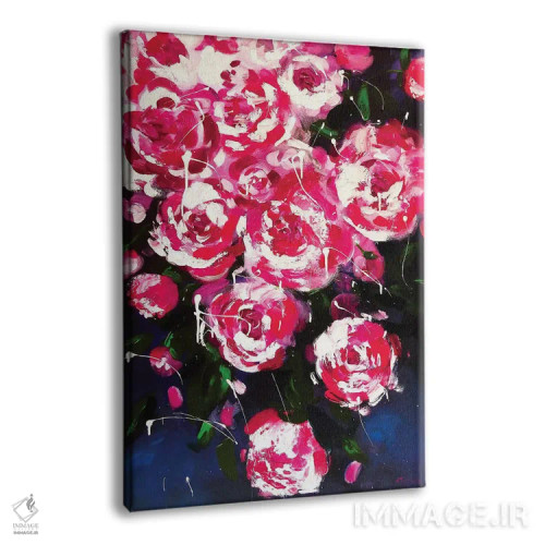 تابلو پیونیها اثر آلیاکساندرا تسسارسکایا - نمای پرسپکتیو محصول