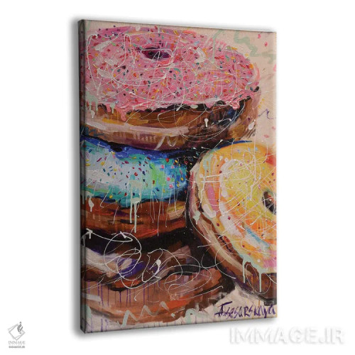 تابلو دوناتها اثر آلیاکساندرا تسسارسکایا - نمای پرسپکتیو محصول