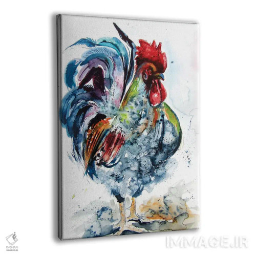 تابلو خروس مغرور اثر آنا بریجیتا کوواچ - نمای پرسپکتیو محصول