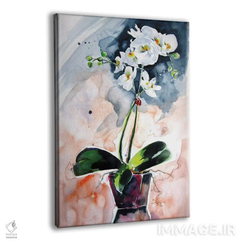 تابلو طبیعت بیجان ارکیده اثر آنا بریجیتا کوواچ - نمای پرسپکتیو محصول