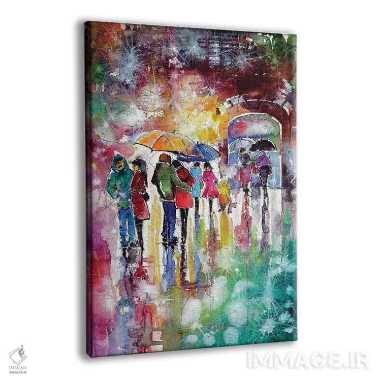 تابلو روز سرد اثر آنا بریجیتا کوواچ - نمای پرسپکتیو محصول