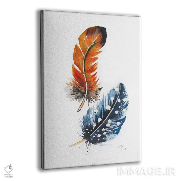 تابلو پرها ۲ اثر آنا بریجیتا کوواچ - نمای پرسپکتیو محصول