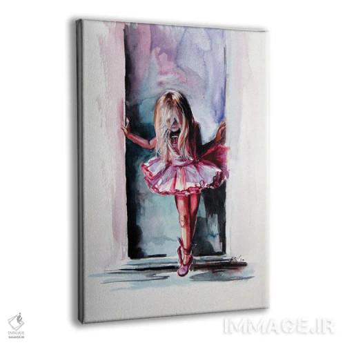 تابلو رقاص بالهٔ کوچک اثر آنا بریجیتا کوواچ - نمای پرسپکتیو محصول