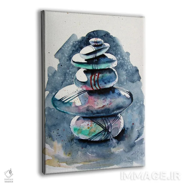 تابلو تعادل ۲ اثر آنا بریجیتا کوواچ - نمای پرسپکتیو محصول