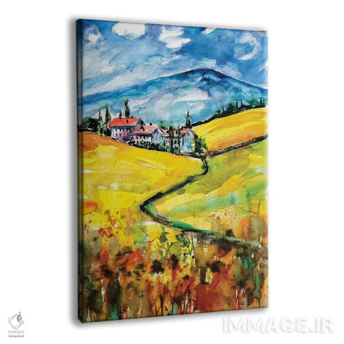 تابلو توسکانا (ایتالیا) اثر آنا بریجیتا کوواچ - نمای پرسپکتیو محصول