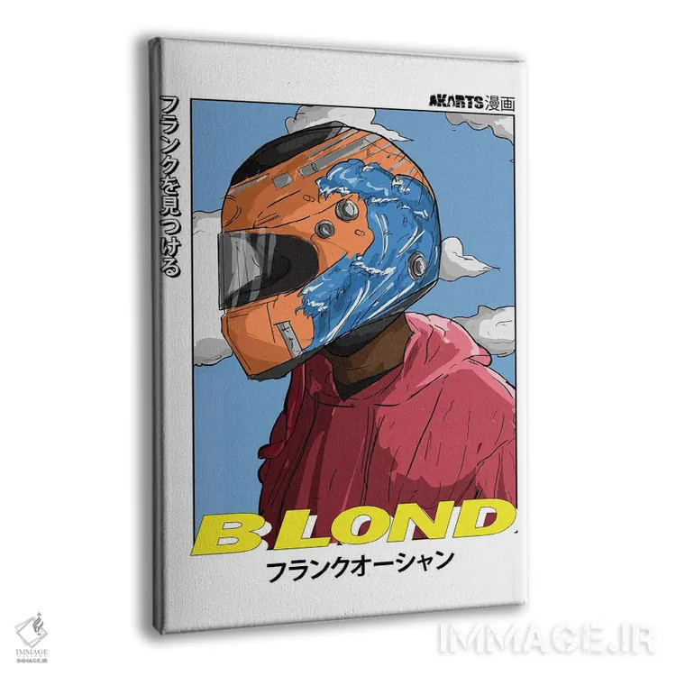 تابلو بلوند (مو یا ظاهر) اثر ای-ک آرتس - نمای پرسپکتیو محصول