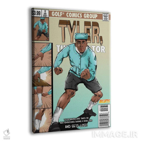 تابلو تایلر گم میشود اثر ای-ک آرتس - نمای پرسپکتیو محصول