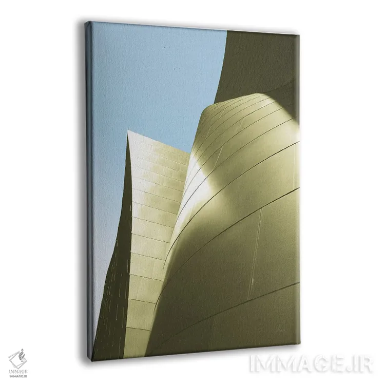 تابلو آسمانخراش ۵ روشن اثر الدندا - نمای پرسپکتیو محصول