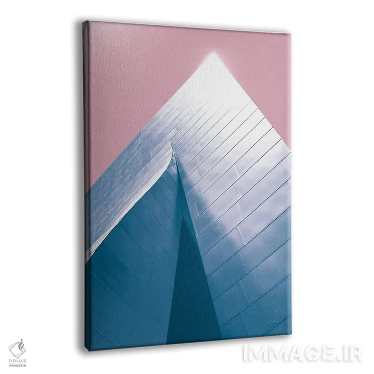 تابلو آسمانخراش ۳ روشن اثر الدندا - نمای پرسپکتیو محصول