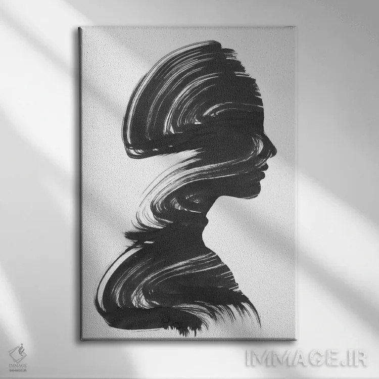 تابلو ببین اثر آندریاس لیه - نمای روبهرو روی دیوار