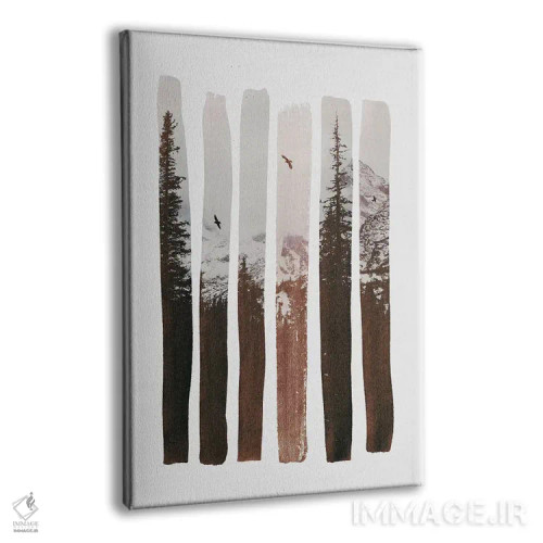 تابلو در دل طبیعت اثر آندریاس لیه - نمای پرسپکتیو محصول
